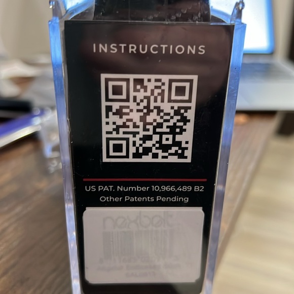 Nexbelt Men’s Black textured Belt adjustable, no holes Utah Trucking Association - Picture 10 of 10